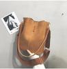 Bolso de Gran Capacidad para Mujer, Nuevo Tendencia Otoño 2026 Moda Versátil Bolso Cubo Texturizado con Correa Ancha, Bolso Grande de Hombro y Cruzado