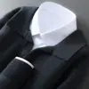 Suéter 100% Lã Pura Outono/Inverno Novo Masculino Gola Polo Tricô Casual de Negócios Solto Base Cashmere