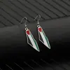 Pendientes de Acero Inoxidable Hip-Hop Transfronterizos Europeos y Americanos, Personalizados, Exagerados, Simples, Pendientes de Nicho, Pendientes, Regalos para Chicas al por Mayor