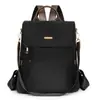 Mochila Casual Antifurto Nova 2025 Grande Capacidade Versátil Moda Tendência Bolsa Feminina para Viagem e Férias