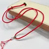 Cordón para Colgante de Jade, Hilo de Jade Tejido a Mano, Cordón de Piña Ajustable, Cordón para Collar Enhebrado, Hilo de Colores, Cuerda Versátil para Colgante