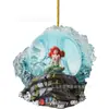 2023 Nuevo Lindo Tema Colgante Decoración Árbol de Navidad Halloween Hogar Coche Mochila Adornos Colgantes