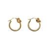 Brincos de nó francês Nicho Design Ear Studs Elegante Simples Moda Brinco Mulheres Coreano Retro Orelha Jóias