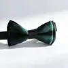 Estilo Coreano Tendência Gravata Borboleta para Bebê Menino Gravata Borboleta para Show de Performance de Crianças da Escola Primária Cor Sólida Gravata Borboleta Infantil Vinho Tinto Preto