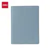 Cuaderno de Bolsillo Deli Bp21 105*74mm - 80 Hojas, Tres Colores Disponibles, Cubierta de Cuero, Bloc de Notas Compacto, Dropshipping