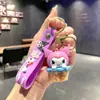 Llavero de Muñeca de Dibujos Animados Sanrio Kulomi, Colgante de Máquina de Bolas, Llavero Lindo para Bolsos, Pequeño Regalo al por Mayor