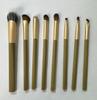 Conjunto de 7 Pincéis de Maquiagem Abacate para Iniciantes com Cerdas de Fibra, Macias e que Não Picam, Conjunto de Pincéis de Maquiagem com Cerdas Macias para Iniciantes