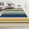 Alfombra nórdica estilo ins para sala de estar, sofá, mesa de centro, alfombra grande y bonita para dormitorio de niña, alfombra de noche, alfombra de suelo, tienda completa