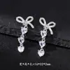 Chapado en Oro de 14K Zirconia Incrustada Hoja de Ginkgo Múltiples Tubos Estrella Gemela Separador Borla Al por Mayor Cadena de Corazón de Moda