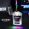 Encendedor de Arco de Pulso Impermeable Transparente a Prueba de Viento Recargable por USB para Hombres Regalos Personalizados al por Mayor