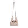 Bolso de Peluche Coreano de Moda para Mujer, Bolso Casual Lindo de Color Sólido, Bolso Pequeño para Estudiantes, Bolso Cruzado de Moda para Mujer