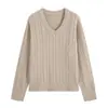 Atacado Fábrica de Roupas Femininas Transfronteiriça 2026 AliExpress Venda Quente Moda High-End Estilo para o Trabalho Nicho Malha com Decote V