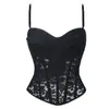 Corset Camisola Renda Slim-Fit 2026 Novo Modelo Transfronteiriço Alças Destacáveis Roupa Externa Sutiã com Barbatanas Peça Única Atacado