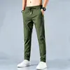 Novas calças casuais masculinas da Chao Lunbu, exclusivas para vendas transfronteiriças, são de secagem rápida, perna reta para o verão, estilo coreano, calças esportivas finas para homens