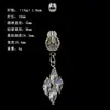 Nuevo Acero Inoxidable Transfronterizo Zircón Uña para Ombligo Corazón Mariposa Flor Árbol Colgante Anillo Umbilical Adornos Umbilicales de Temperamento