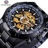 Fusini AliExpress superventas forsining Reloj de moda para hombre europeo y americano Reloj mecánico automático