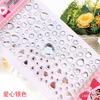 Pode Ser Personalizado Adesivos de Cristal 3D Coração Flor de Ameixeira Acrílico Diamante Adesivos Gema Adesivos para Carro Diamante Barraca de Exportação Venda Quente