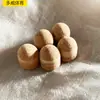 Entretenimiento de entrenamiento fabricante de cabezas de bádminton en stock cabeza de bádminton de madera punto de golpeo estable cabeza de bola de corcho de tres piezas