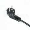 Cable de alimentación con enchufe para codo certificado por el estándar coreano, curva a la izquierda, curva a la derecha, tubo de computadora, enchufe coreano certificado por Kc, cable de alimentación