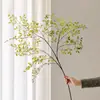 Bambú Nandina Artificial de Tres Ramas de 110 cm, Planta Verde para Paisajismo, Decoración de Suelo Estilo Bosque, Decoración de Escritorio de Casa, Hotel
