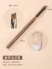 Conjunto de pincéis para nail art estilo japonês, caneta para pintura e desenho de degradê, pincel para unha em gel estilo francês, ferramenta para nail art de construção