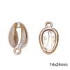 Colgante de concha de imitación acrílica accesorios de joyería DIY hechos a mano aretes caseros material de joyería para la oreja colgante para llavero