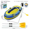 Pesca en Kayak Bote Grueso Resistente al Desgaste Plegable Inflable Hovercraft Surf Deriva Doble Bote de Agua