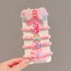 Grampo de Cabelo Infantil Menina Fofo Desenho Animado Grampo de Cabelo Bebê Grampo para Cabelo Quebrado Testa de Menina Pequena BB Clip Adorno de Cabeça Acessórios de Cabelo Azul