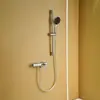Nuevo Juego de Ducha de Cobre para el Hogar Grifo Mezclador Simple Grifo Integrado Baño Ducha Fría y Caliente Baño
