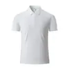 Polos de Negocio de Alta Gama, Ropa de Trabajo Corporativa Personalizada, Logo Bordado, Uniformes de Manga Corta para Empleados, Venta al por Mayor de Fábrica