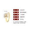 Anillo de flor de camelia con diseño de nicho retro francés para dedo índice, ligero, lujoso, exquisito, elegante y moderno.