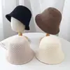 Chapéu de sol versátil e estiloso estilo coreano, novo chapéu de proteção solar de outono para mulheres, faz o rosto parecer menor, chapéu de pescador estiloso à prova de vento, moderno