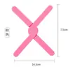 Silicone de grau alimentício antiderrapante resistente ao calor anti-queimadura dobrável mesa de jantar tapete isolante tapete para panela tapete para prato atacado