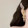 Nuevos Accesorios para el Cabello Estilo Chino Estilo Antiguo Dinastía Han Flor Pinza para el Cabello Cheongsam Pinza para el Cabello Dulce y Exquisito Pinza Lateral Accesorios de Hada para Niñas