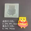 Bob Esponja Estrela Paibig Vários Modelos Molde de Silicone Boneco de Gesso Molde para Aromatizador de Carro Molde Decorativo para Bolo