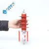 Pararrayos de Óxido de Zinc 10kV Hy5Cs-17/50 Yucheng, Espacio Libre Fijo en Línea, Pararrayos de Material de Silicona