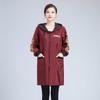 Bata Forrada de Lana Abrigo para Adulto Unisex Cocina Manga Larga Invierno Delantal para Adulto Impermeable Ropa de Trabajo Abrigo Hogar