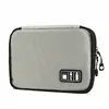 Bolsa de almacenamiento para cable de datos de viaje, bolsa para disco duro, bolsa organizadora de auriculares, bolsa digital a prueba de golpes, bolsa para power bank, algodón impermeable