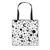 Bolsa de Compras para Niños Nuevo Planeta Espacial Creativa Moda Tendencia Cool Gran Capacidad Portátil Tote Caliente para Estudiantes de Primaria