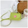 Bolsa Infantil 2026 Otoño e Invierno Nueva Bolsa de Bloques de Color Caramelo Bolso de Hombro Lindo para Niñas Bolso de Dama Pequeña Princesa