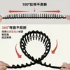 Diadema de lavado de cara antideslizante con dientes para mujer, nuevo modelo 2026, diadema que no aprieta, accesorio para el cabello de uso diario para hombres