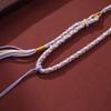 Cordão de Pingente Tecido à Mão, Colar Trançado de Fio de Algodão Torcido à Mão Estilo Étnico, Amuleto de Buda, Cordão de Pingente Thangka para Homens e Mulheres