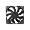 Fabricante de Origen 8015 Ventilador de Refrigeración Pwm Medición de Velocidad Alarma 12V Duradero Doble Rodamiento 8cm Silencioso Gran Volumen de Aire
