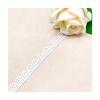 Encaje de seda de leche código de barras soluble en agua 1.5cm Accesorios para ropa infantil Barbie blanco hecho a mano DIY en stock ventas directas de fábrica