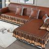 Almofada de sofá de verão treme hot-selling rattan mat almofada antiderrapante resistente à sujeira sofá tapete almofada sofá capa atacado