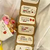 Livro de Cartões de Cumprimentos Estilo Sanfona DIY com Kit de Materiais Puxáveis, Presente Criativo para Casais no Dia dos Namorados Chinês, Cartões Pequenos Manuscritos