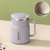 Caneca de Aço Inoxidável 304 com Infusor de Chá Xícara de Chá para Escritório com Tampa Grande Capacidade Caneca para Chá e Café Presente