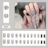 Manicura Uñas Postizas Dulce Cool Estilo Oscuro Douyin Celebridad de Internet Calcomanías para Uñas Uñas Postizas de Alta Gama Venta al por Mayor