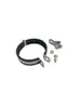 Abrazadera de Linterna Galvanizada con Abrazadera de Fijación de Goma Abrazadera de Tubería Colgador con Abrazadera Tipo Goma Cabezal de Colgador Opcional M8M10M12