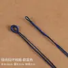 Lazo de Tirador Nudo de Piña Bucle Hecho a Mano Semi-Terminado Nudo Plano Nudo Flor de Durazno Broche para Pulsera DIY Accesorios de Cuerda Trenzada